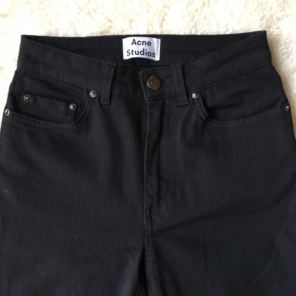 Acne Studios Pin Black Jeans 26